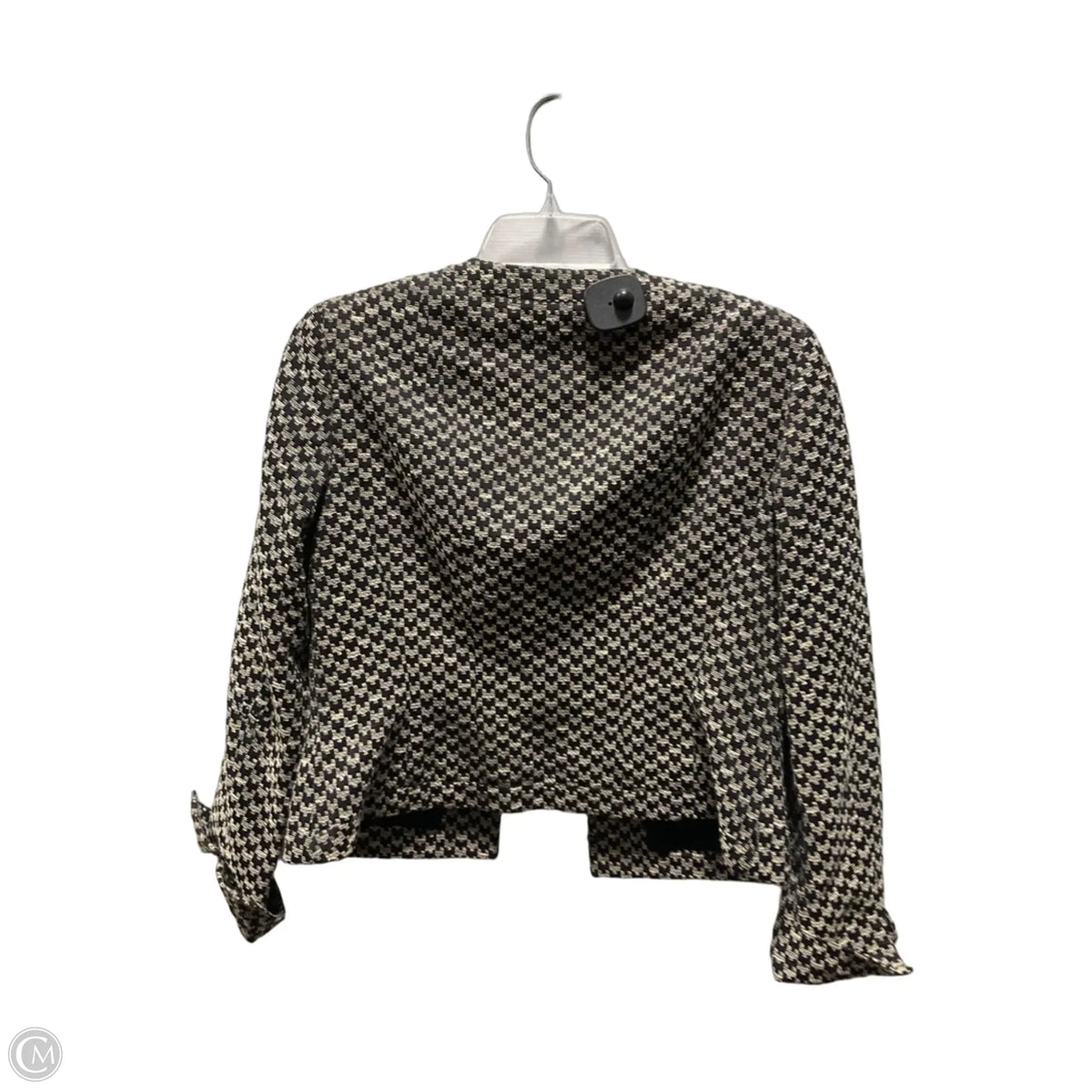 Blazer By Dana Buchman In Checkered Pattern, Size: M