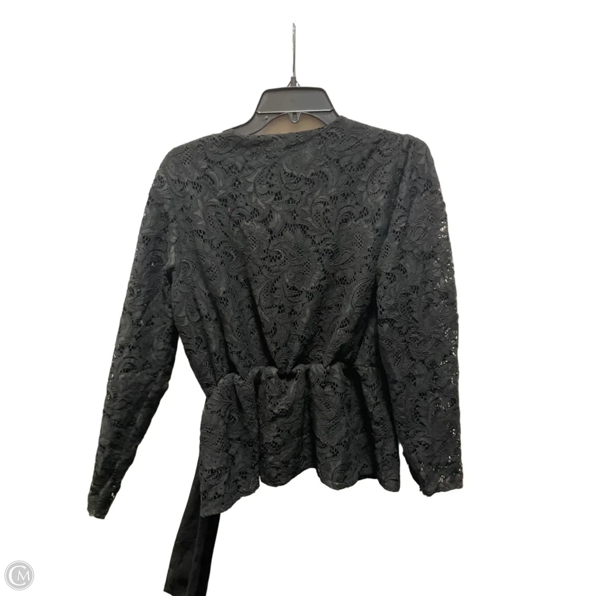 Top Long Sleeve By Express In Black, Size: L