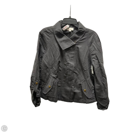 Jacket Other By Loft In Grey, Size: L
