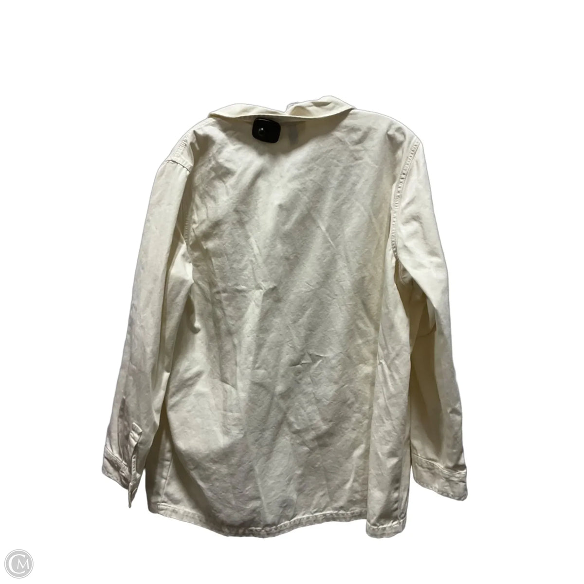 Jacket Shirt By Universal Thread In Cream, Size: Xl