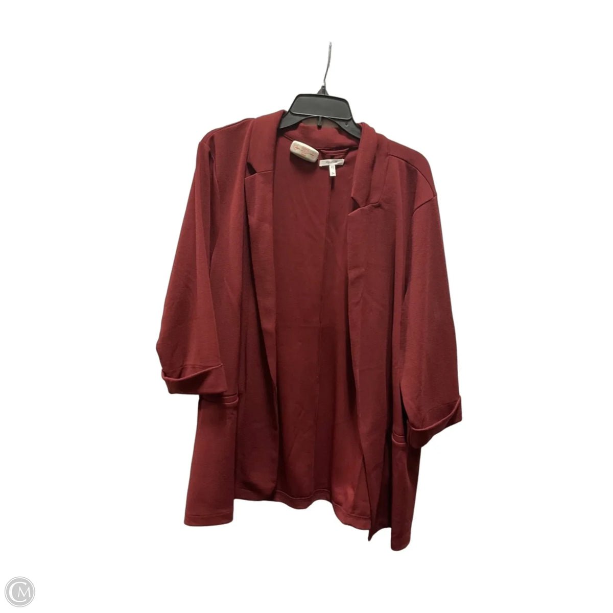 Blazer By Maurices In Red, Size: 2x