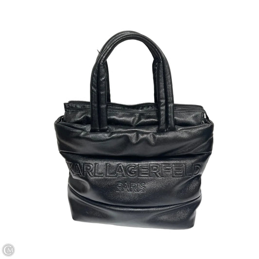 Tote Designer By Karl Lagerfeld, Size: Large