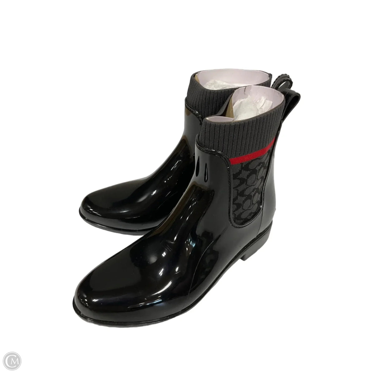 Boots Designer By Coach In Black, Size: 9