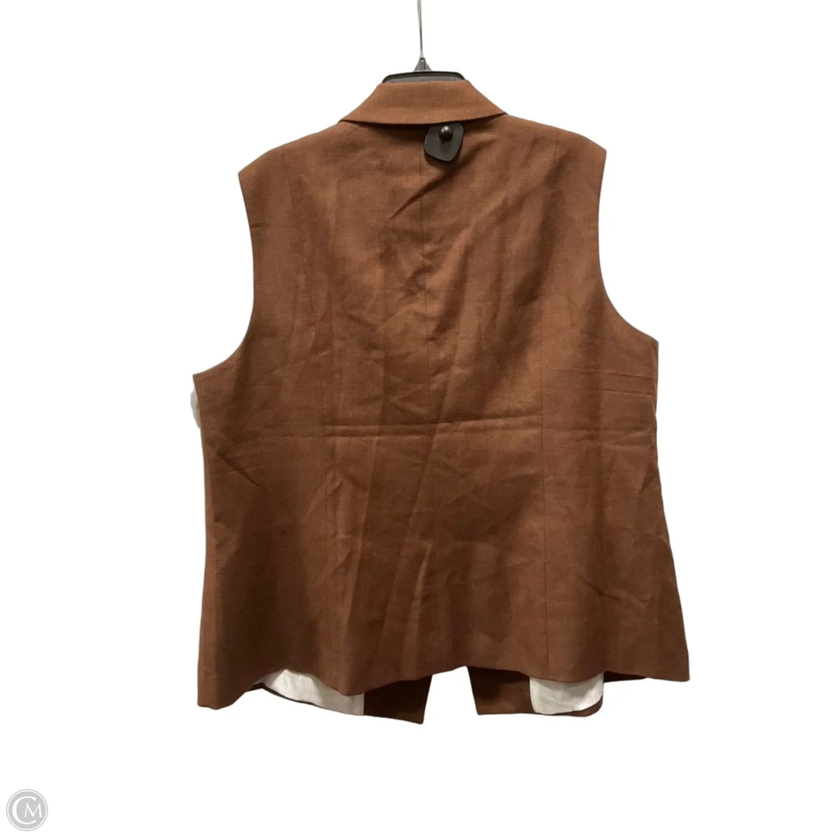 Vest Other By Talbots In Brown, Size: 1x