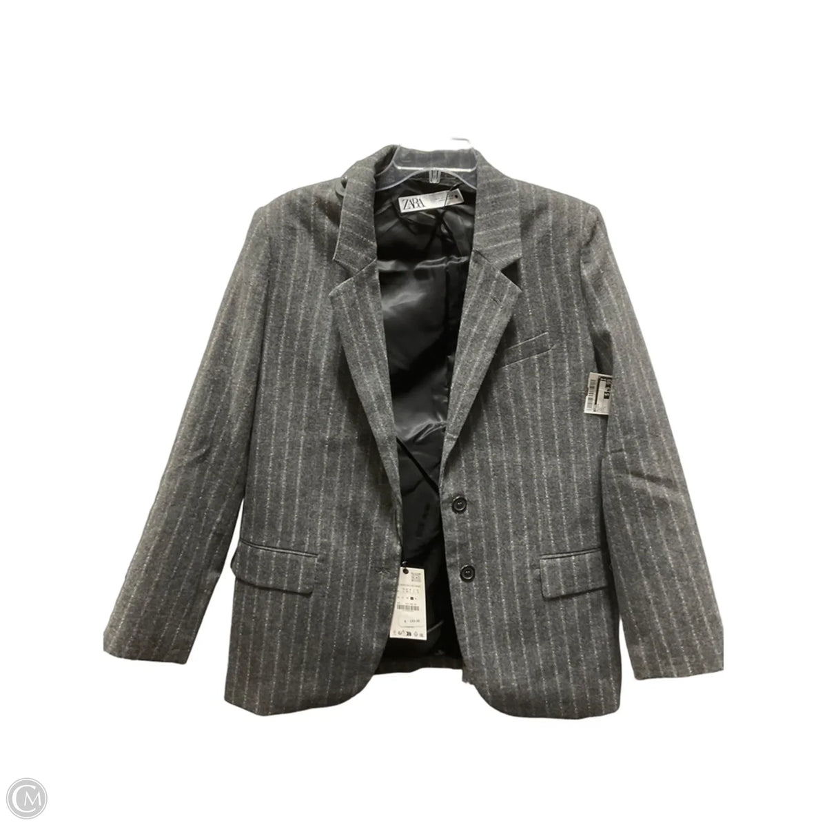 Blazer By Zara In Grey, Size: L