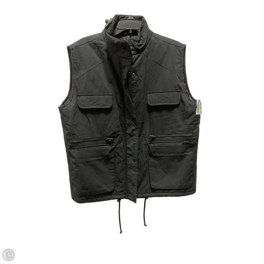 Vest Puffer & Quilted By Top Shop In Black, Size: M