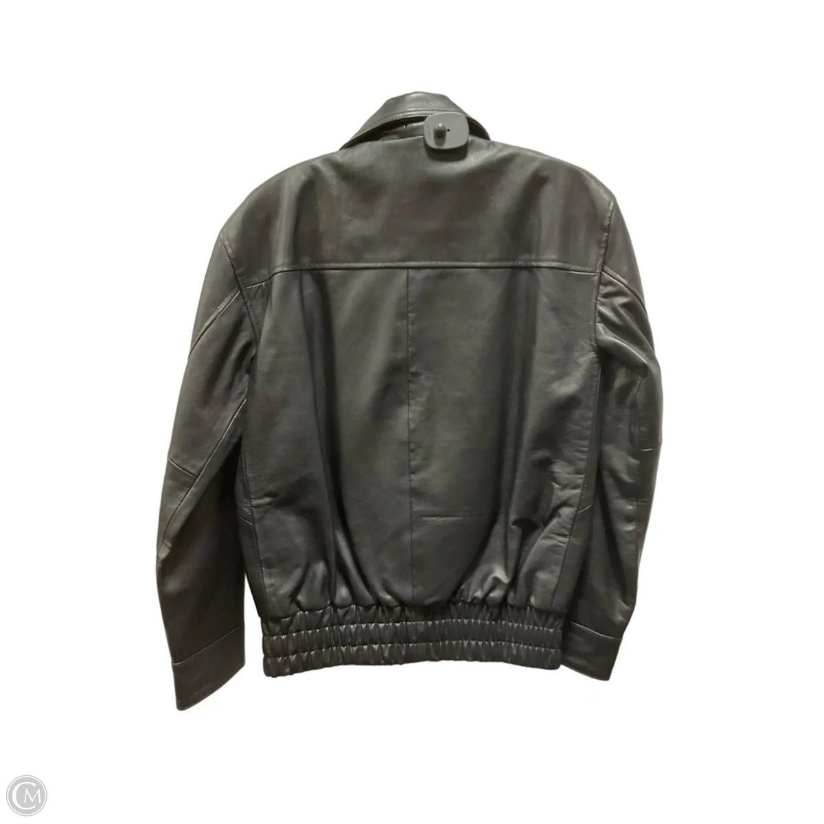 Jacket Leather By Cme In Black, Size: M