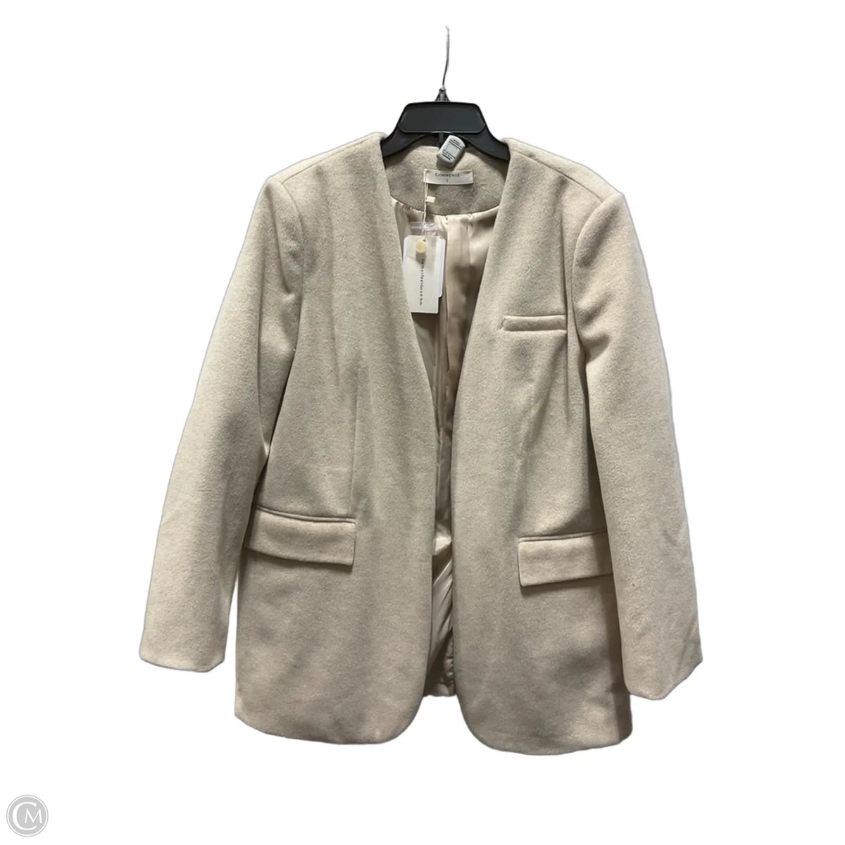 Jacket Other By Commense In Tan, Size: L