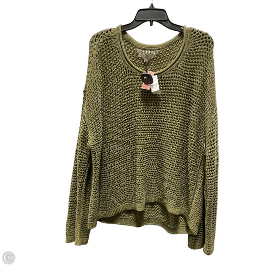 Sweater By Loft In Green, Size: Xxl