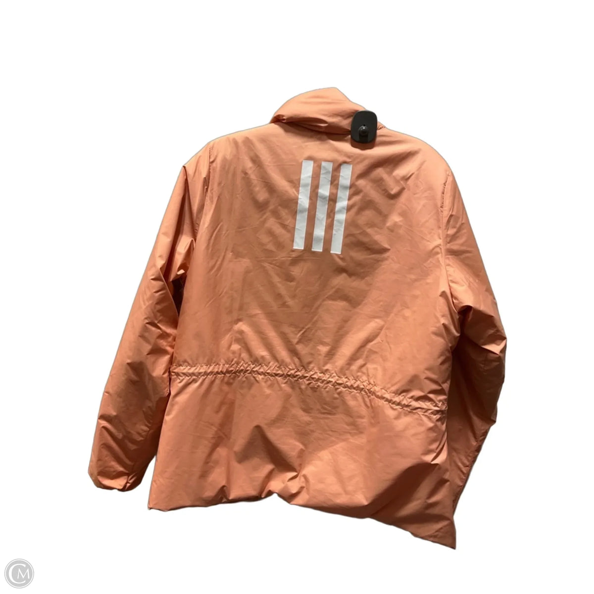Jacket Puffer & Quilted By Adidas In Orange, Size: L