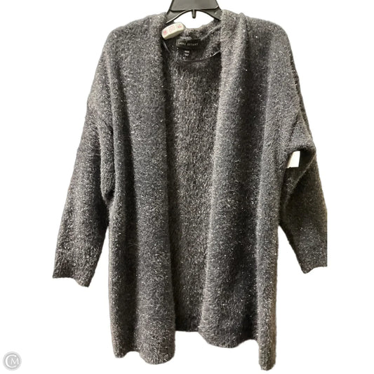 Sweater Cardigan By Lane Bryant In Grey, Size: 1x