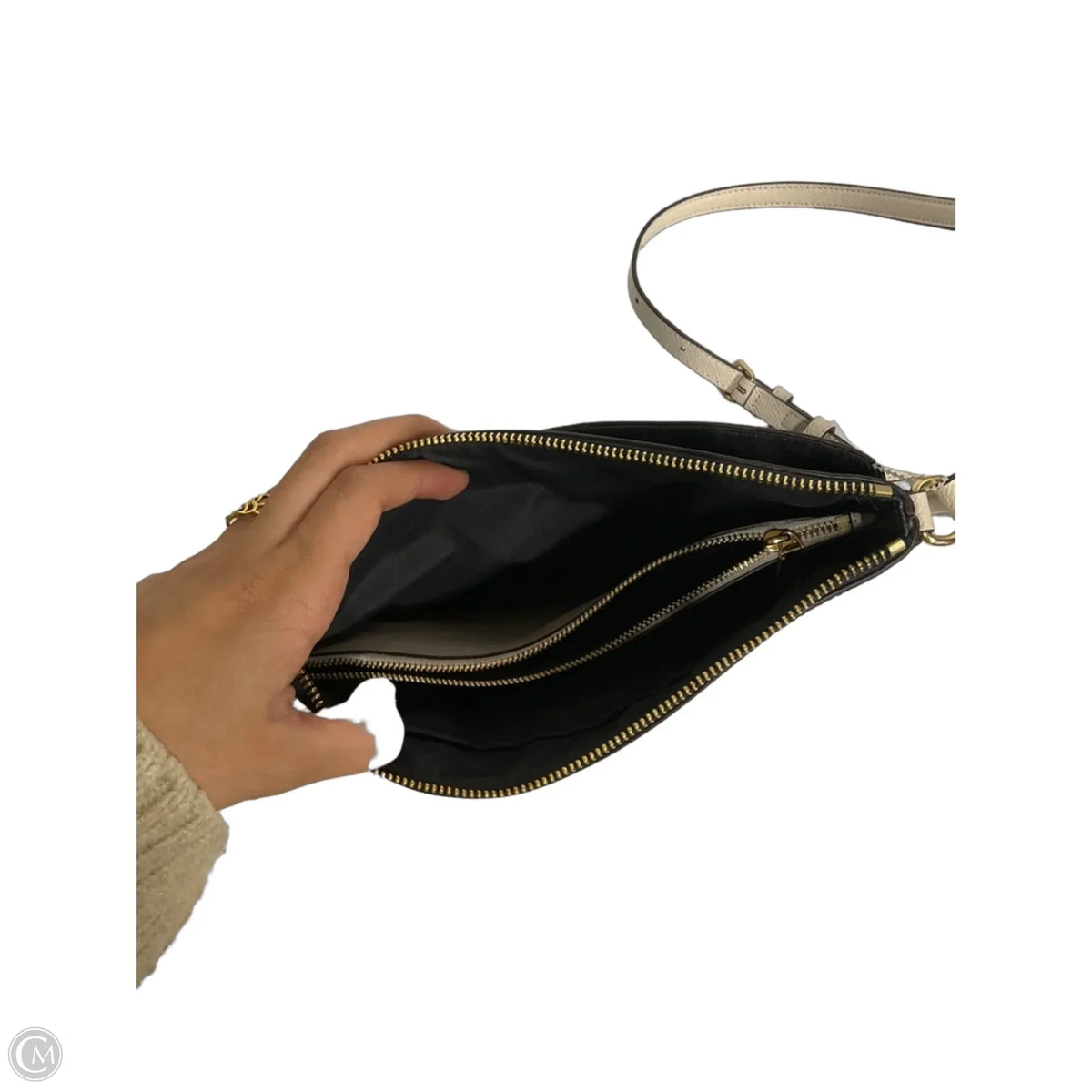 Crossbody Designer By Coach, Size: Medium