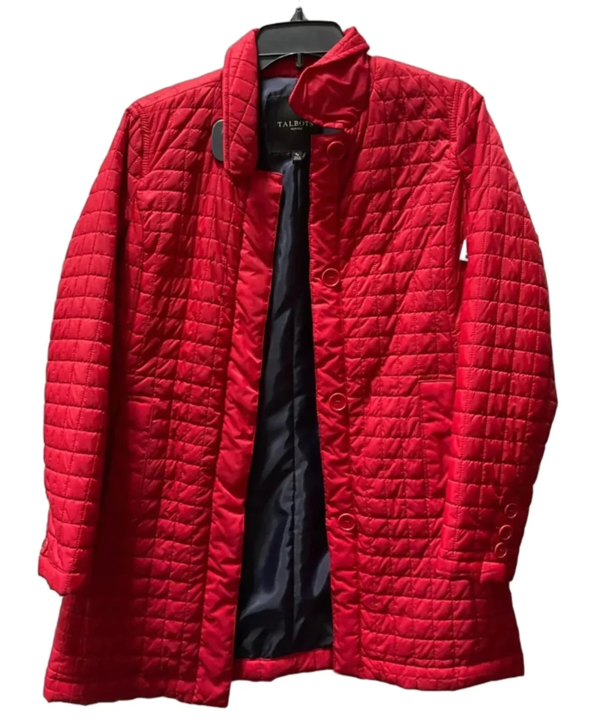 Jacket Puffer & Quilted By Talbots In Red, Size: Sp