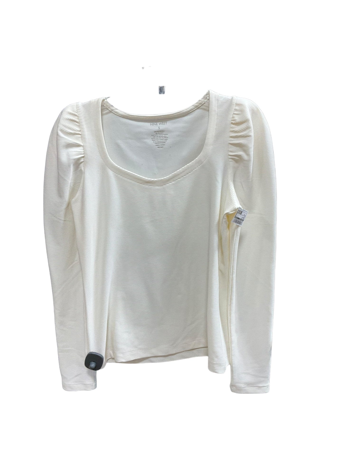 Cream Top Long Sleeve Nine West, Size S