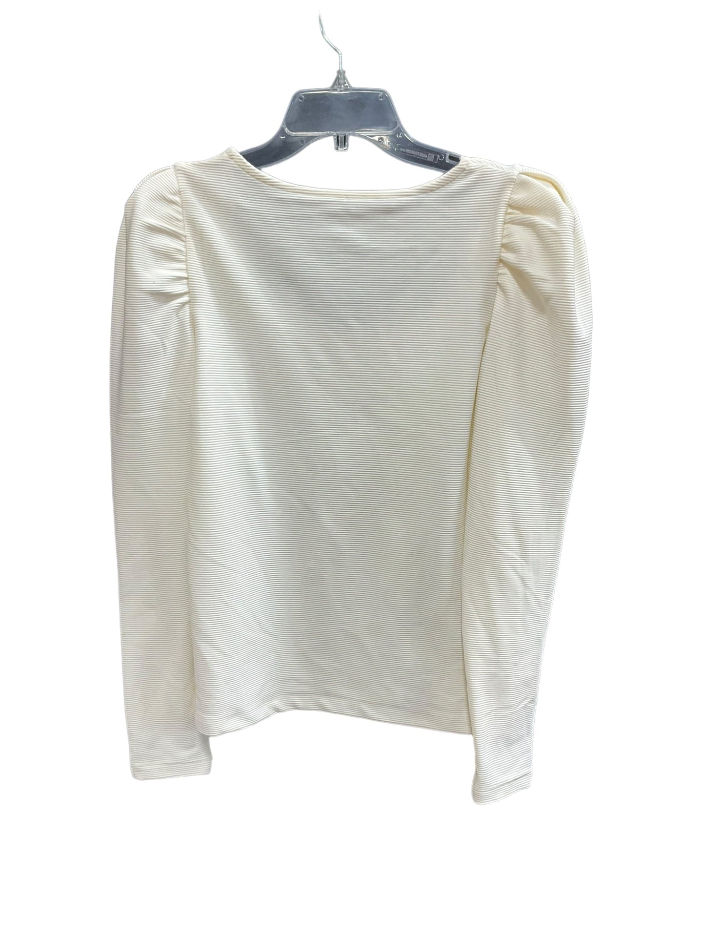 Cream Top Long Sleeve Nine West, Size S