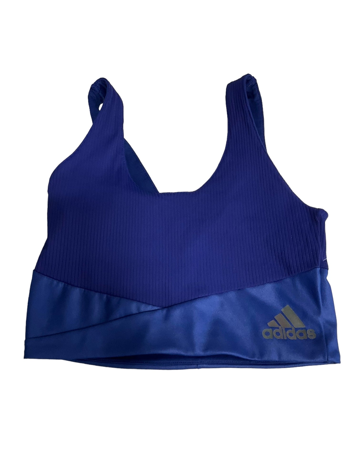 Blue Athletic Bra Adidas, Size S