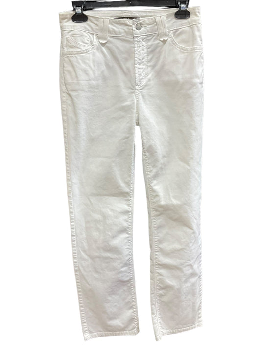 White Jeans Straight Not Your Daughters Jeans, Size 2