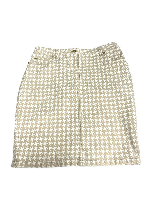 Checkered Pattern Skirt Mini & Short J Mclaughlin, Size 2