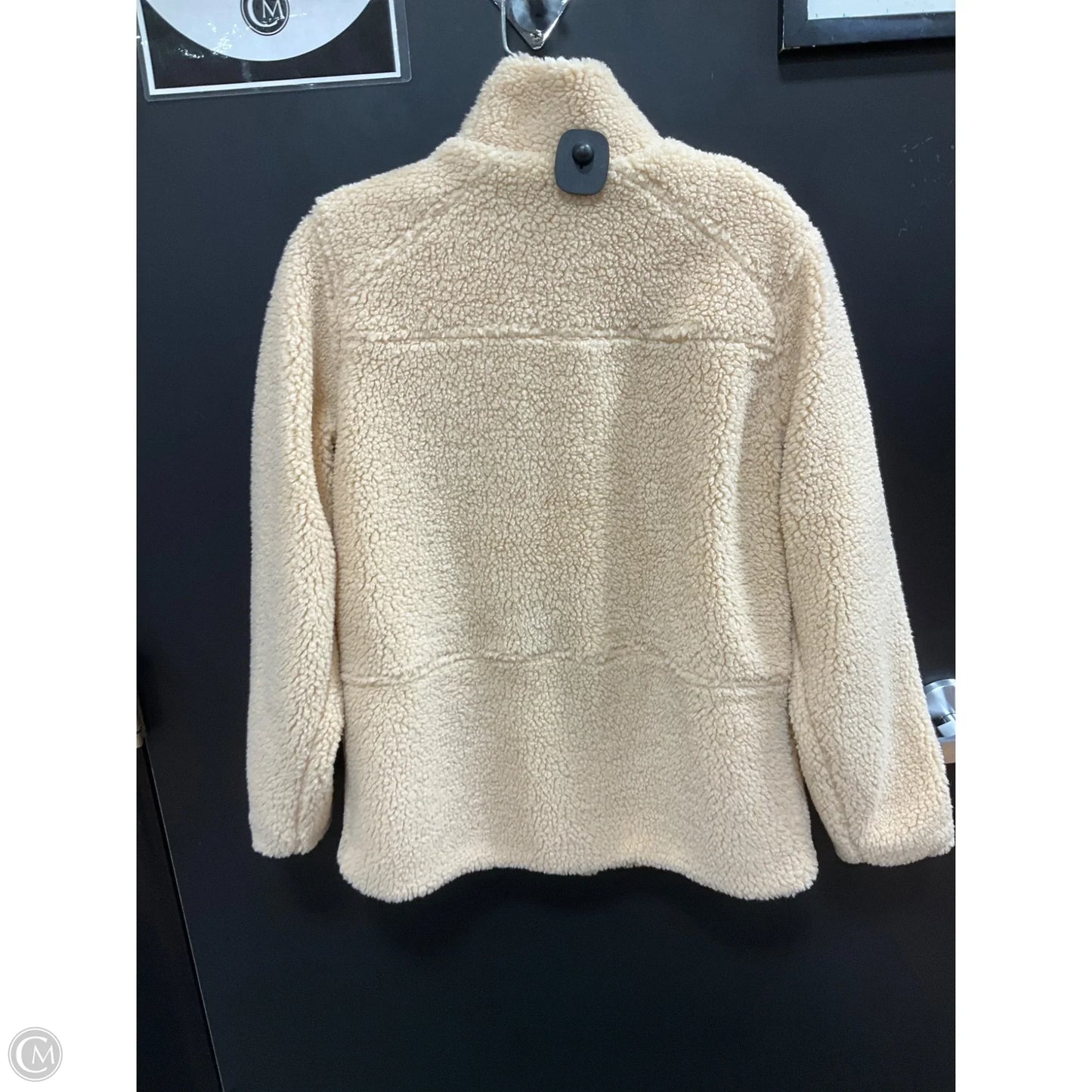 Jacket Faux Fur & Sherpa By Outdoor Voices In Beige, Size: S