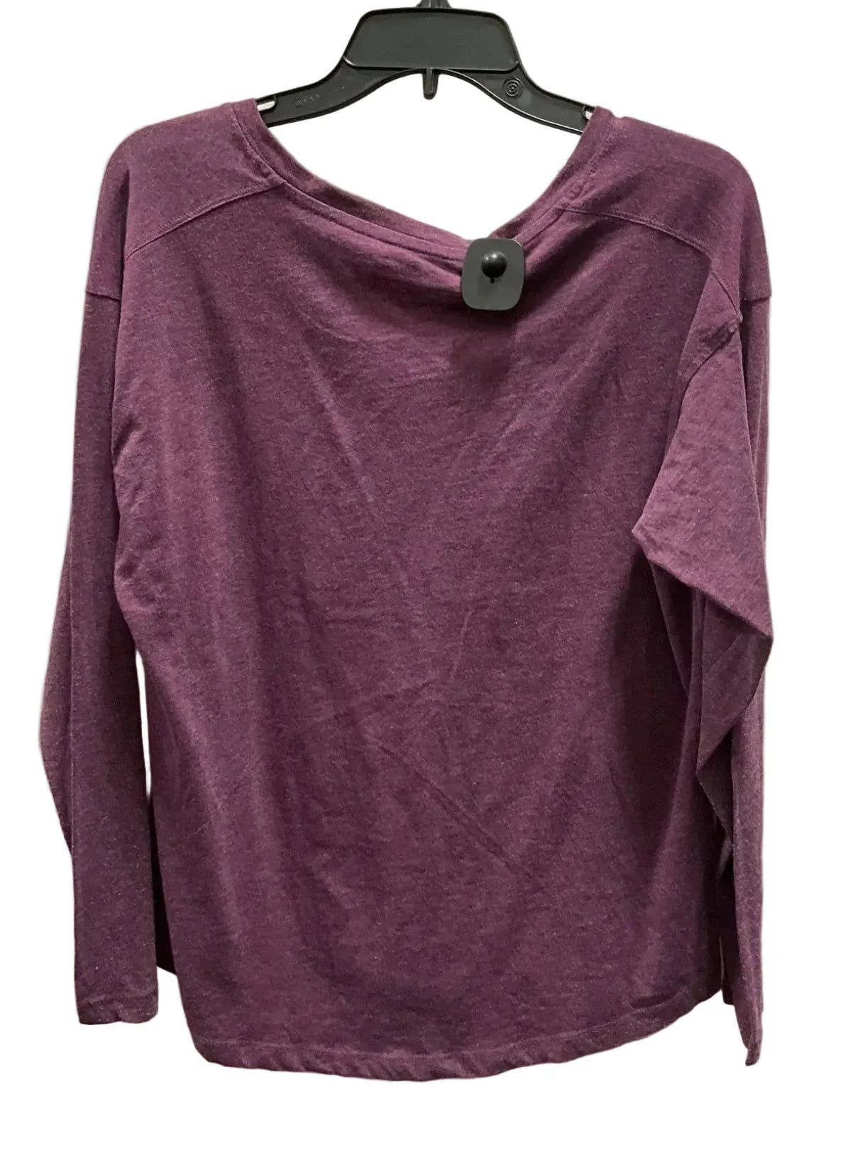 Top Long Sleeve Basic By Eddie Bauer In Purple, Size: L