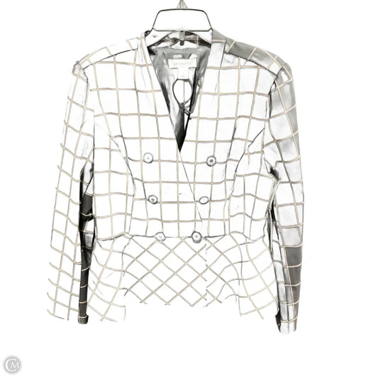 Blazer By Liz Claiborne In Plaid Pattern, Size: 14