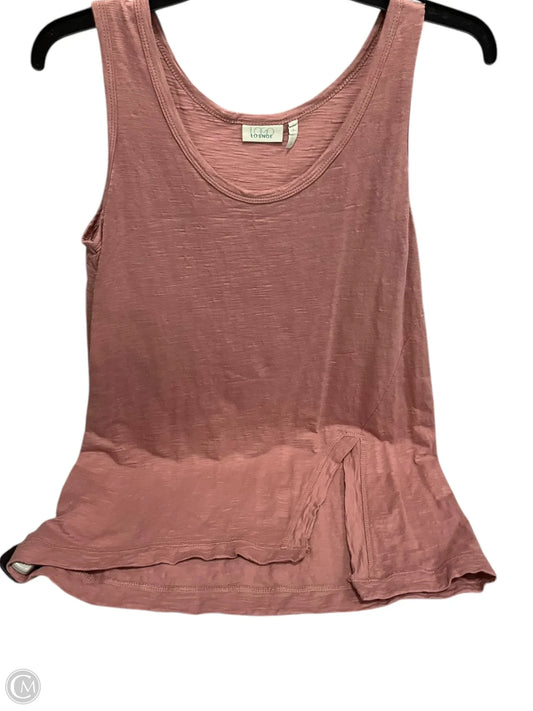 Top Sleeveless Basic By Logo In Mauve, Size: S