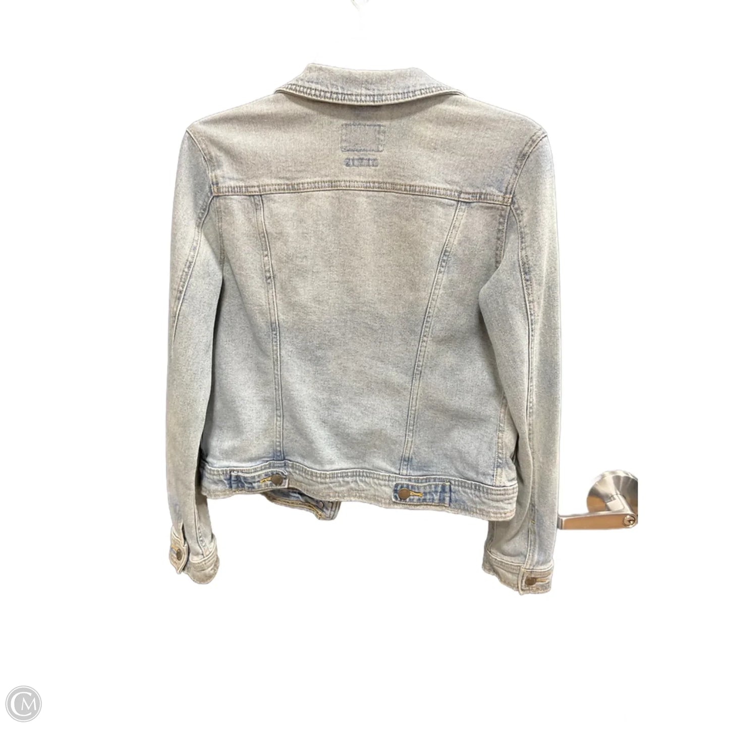 Jacket Denim By Universal Thread In Blue Denim, Size: S