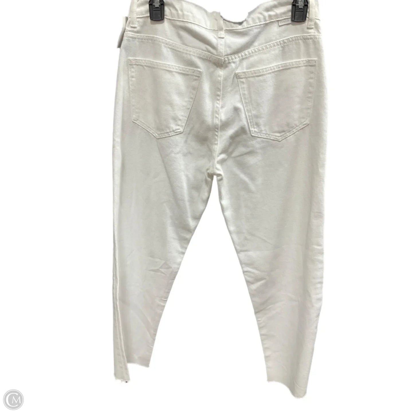 Jeans Wide Leg By Clothes Mentor In White, Size: 10