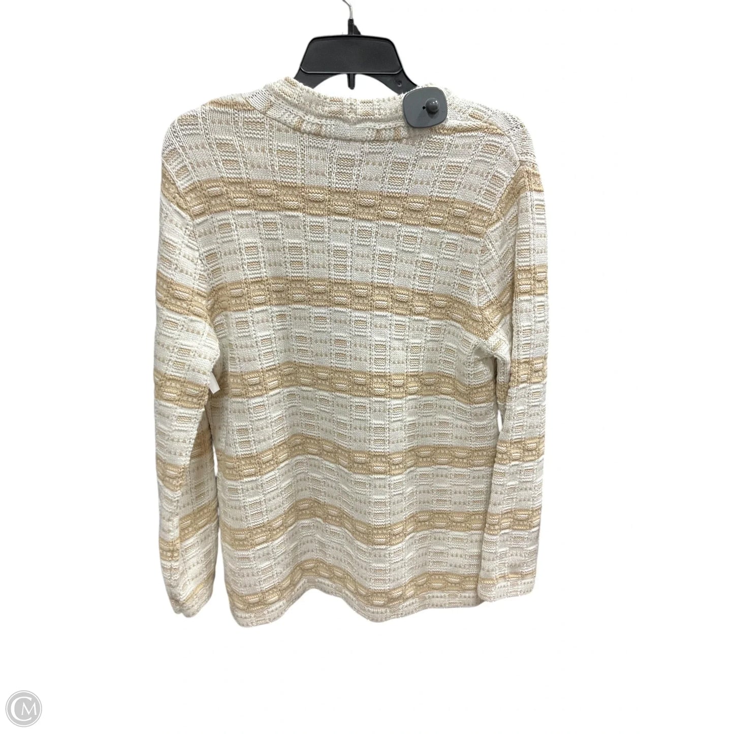 Cardigan By Ann Taylor In Beige, Size: L