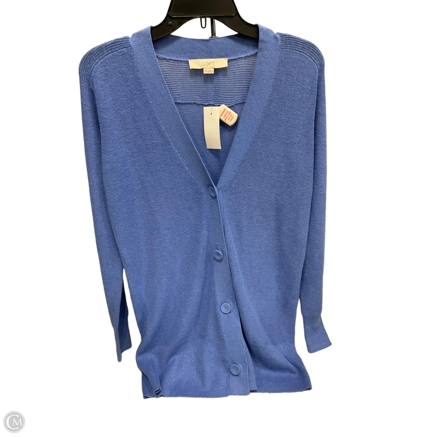 Cardigan By Loft In Blue, Size: Xs
