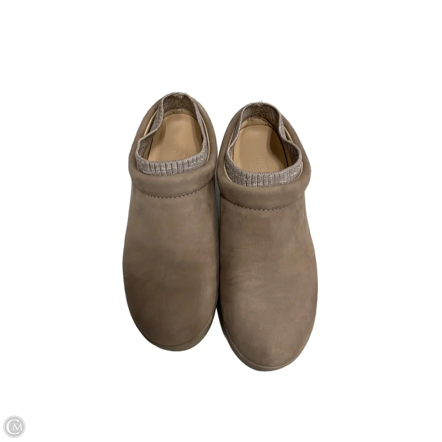 Shoes Heels Block By Abeo In Beige, Size: 6.5