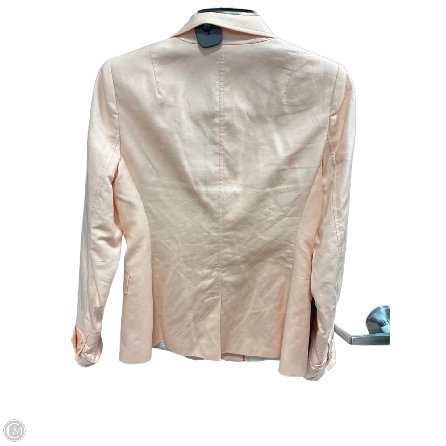 Blazer By Banana Republic In Peach, Size: 4