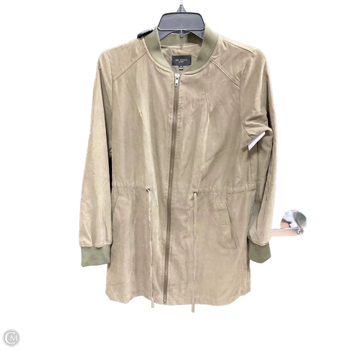 Jacket Shirt By Be Cool In Green, Size: M