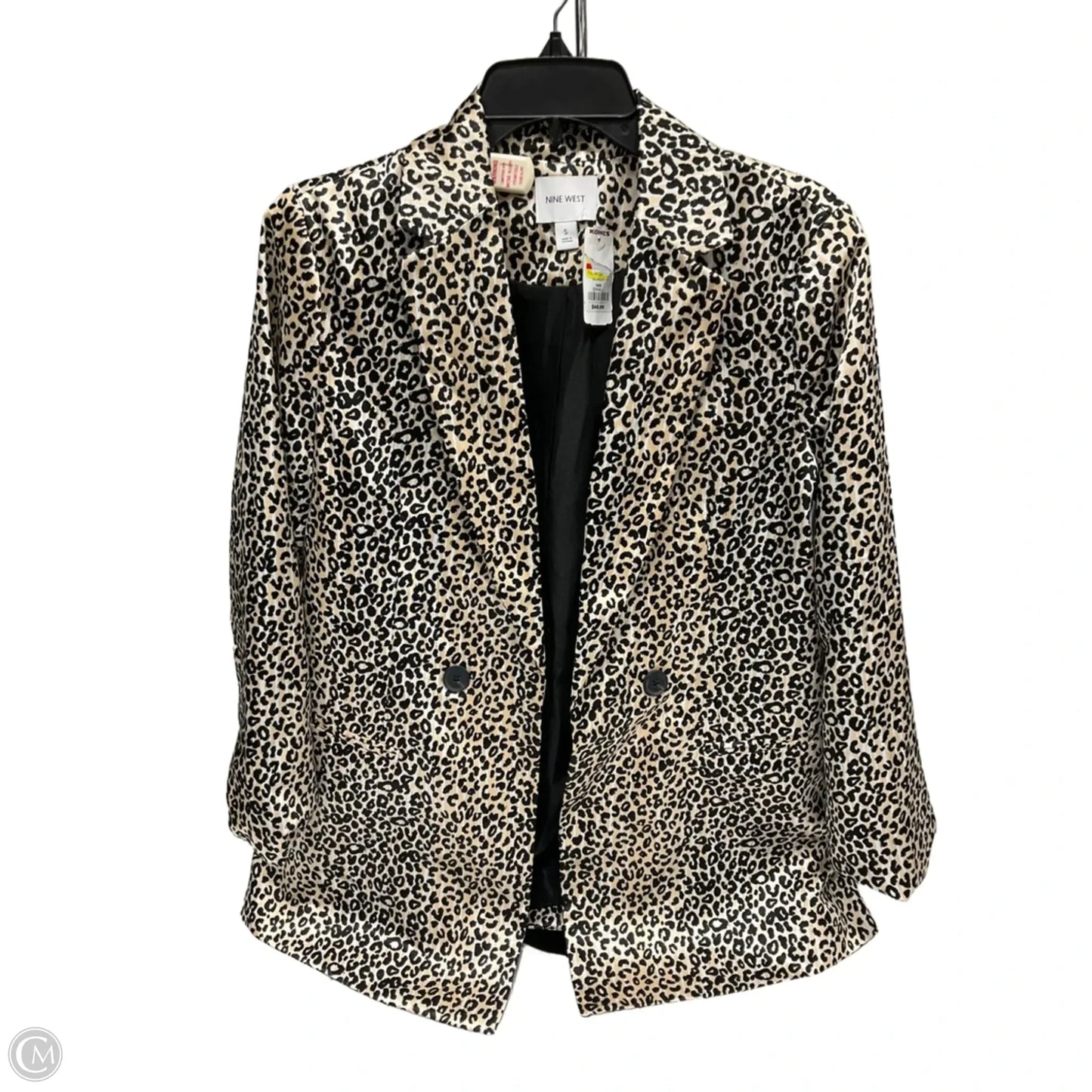 Blazer By Nine West In Animal Print, Size: S