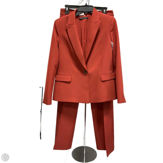 Top 2pc Long Sleeve By Antonio Melani In Orange, Size: 6