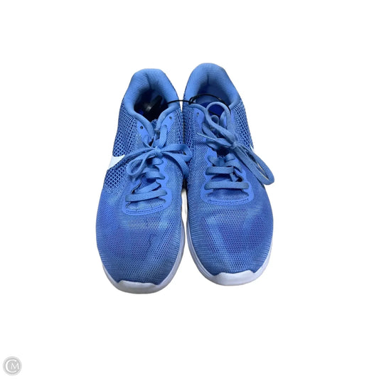 Shoes Athletic By Nike In Blue, Size: 8