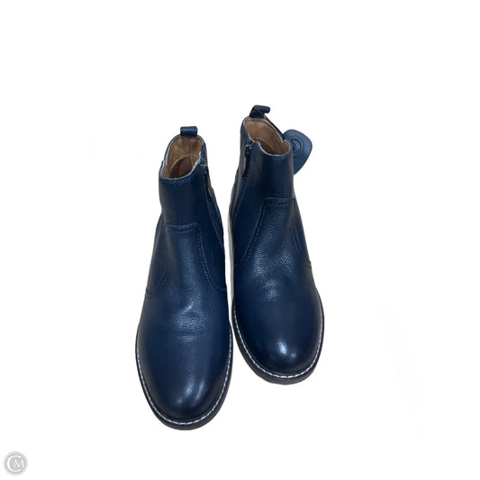 Boots Ankle Flats By Easy Spirit In Navy, Size: 7