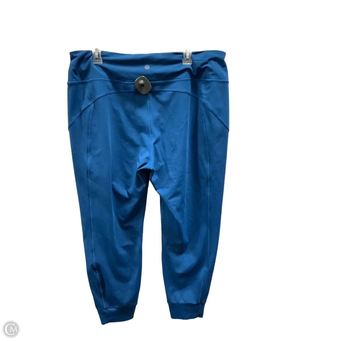 Athletic Leggings By Athleta In Blue, Size: Xl