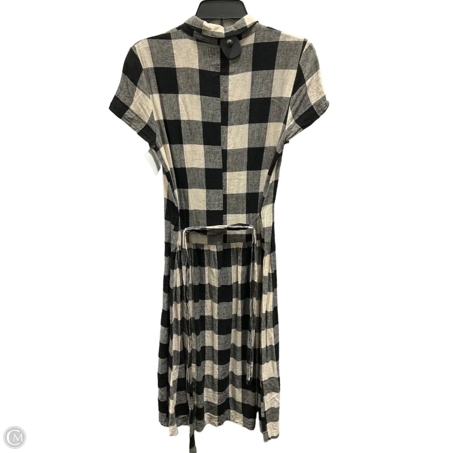 Dress Casual Midi By Urban Outfitters In Plaid Pattern, Size: S