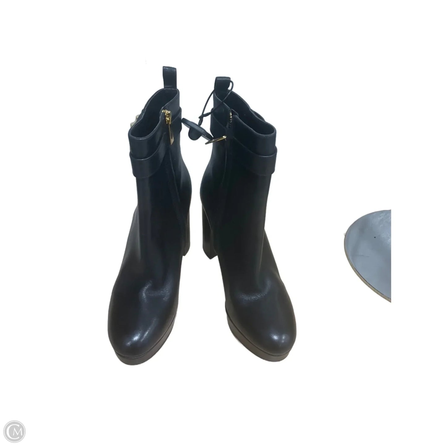 Boots Ankle Heels By Michael By Michael Kors In Black, Size: 8.5