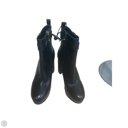 Boots Ankle Heels By Michael By Michael Kors In Black, Size: 8.5