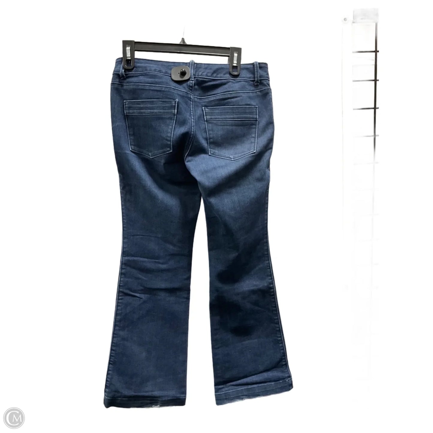 Jeans Boot Cut By Banana Republic In Blue Denim, Size: 4p