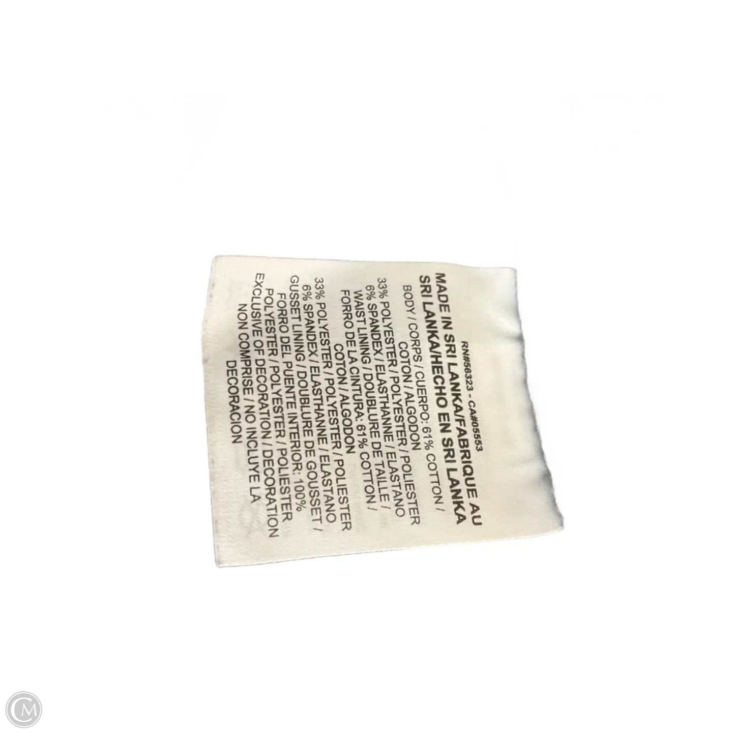 Athletic Leggings Capris By Nike In Grey, Size: M