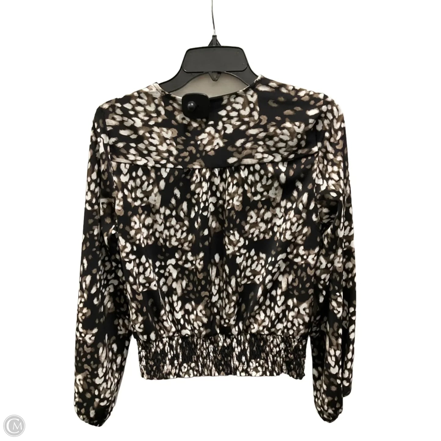 Top Long Sleeve By Nine West In Black, Size: Xs