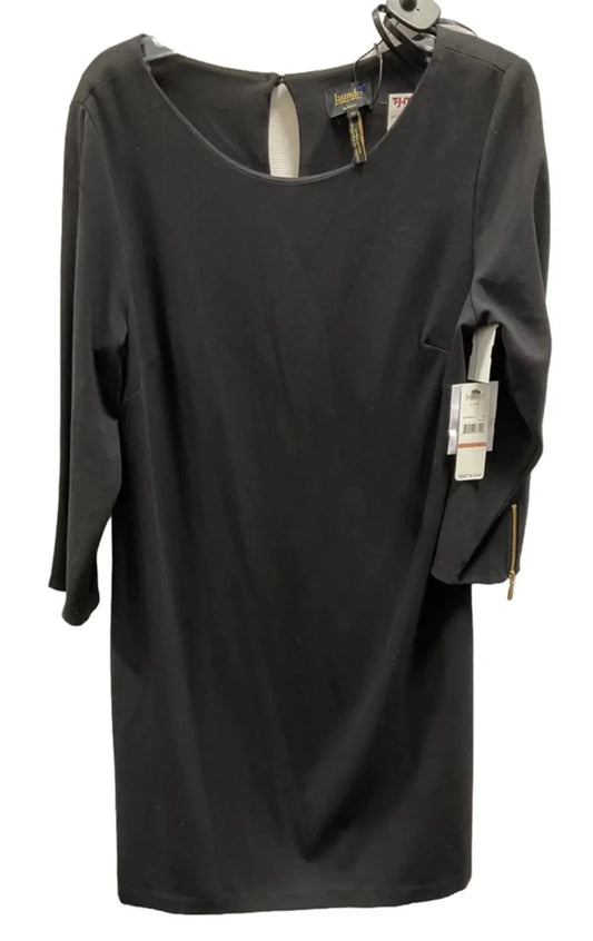 Dress Casual Midi By Laundry In Black, Size: 12