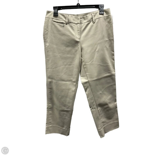 Pants Cropped By White House Black Market In Beige, Size: 6