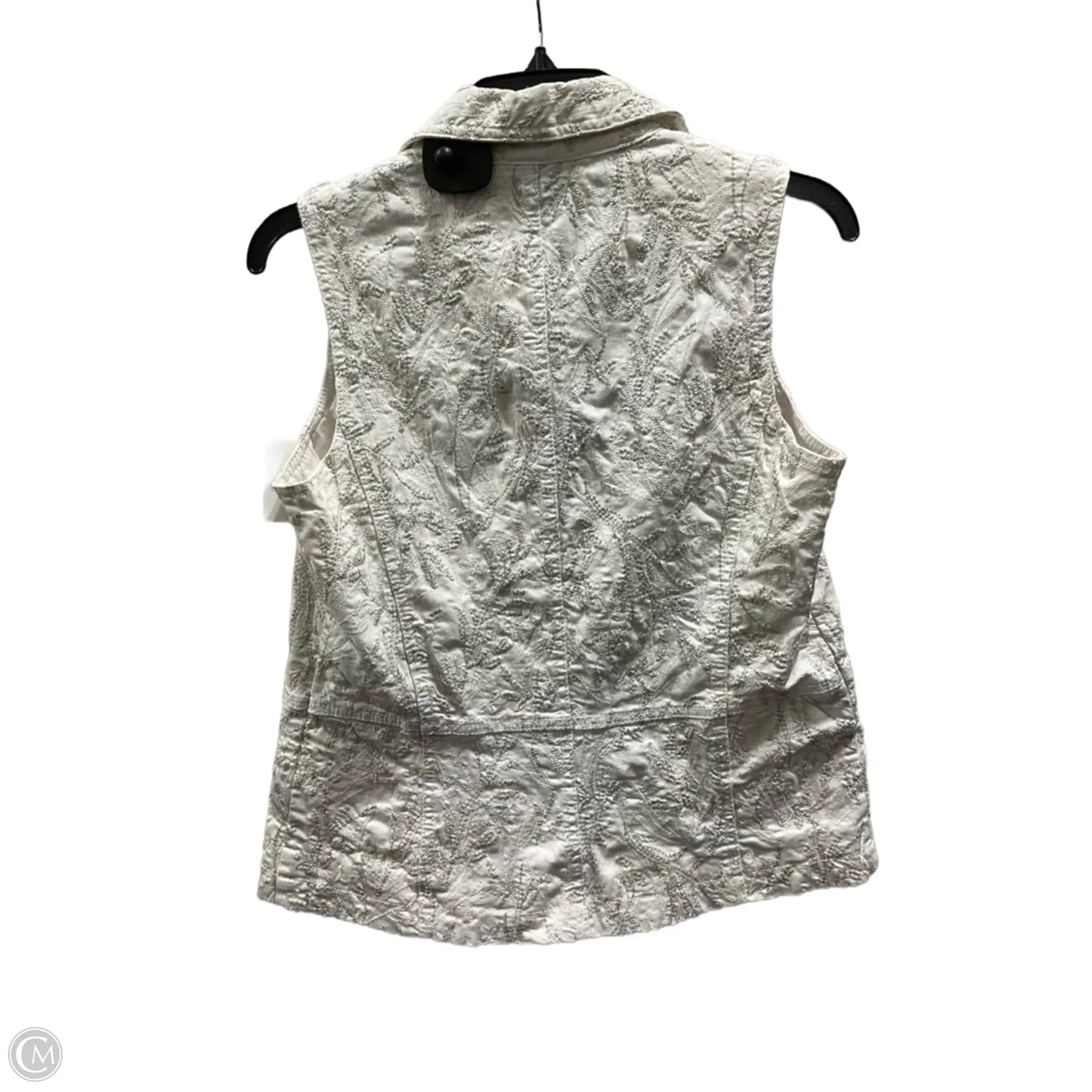 Vest Other By Chicos In White, Size: S