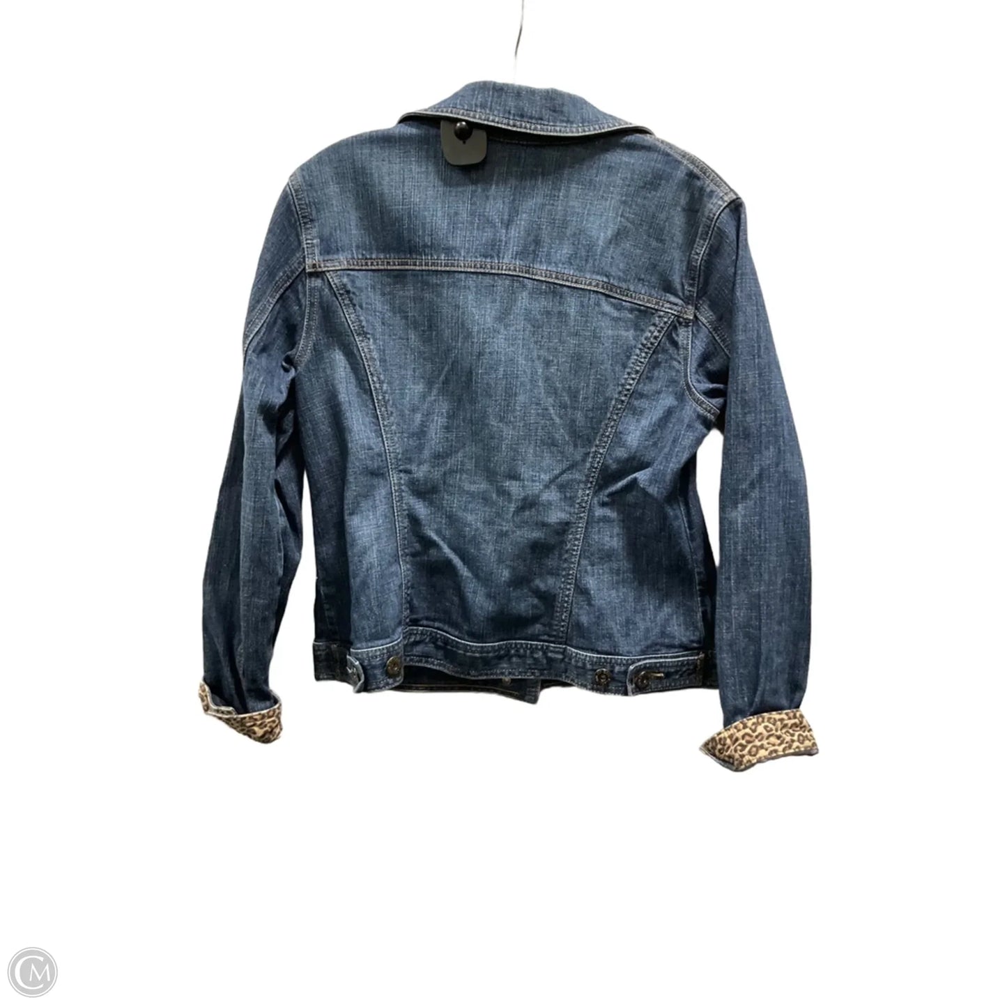 Jacket Denim By Chicos In Blue Denim, Size: M