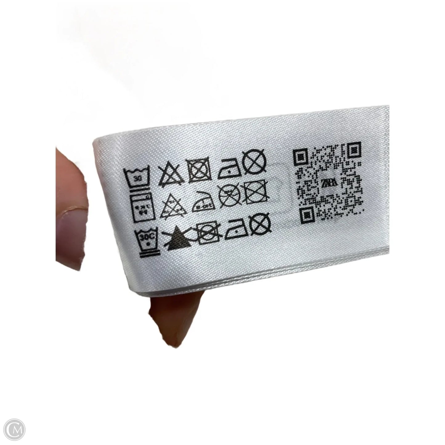 Top Short Sleeve By Zara In Cream, Size: Xl