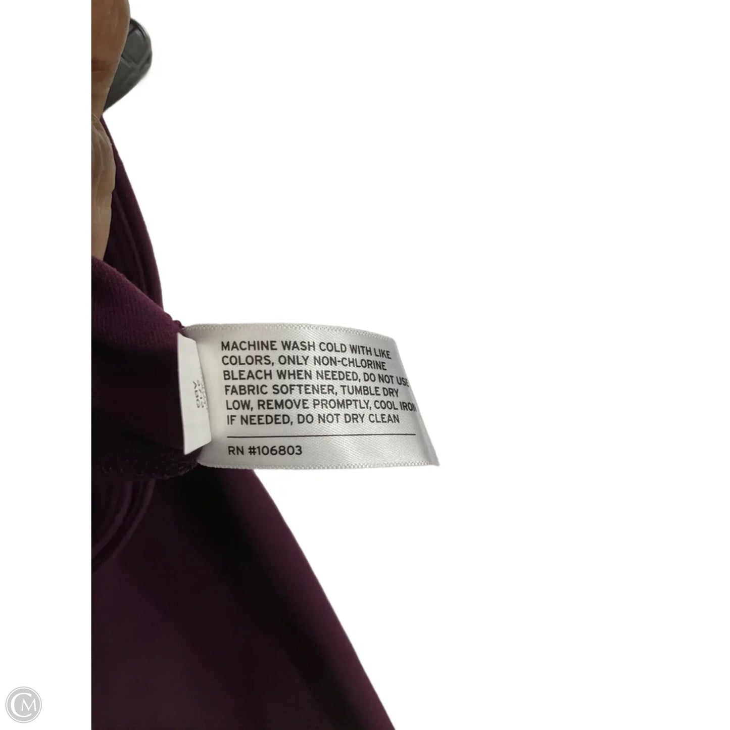 Athletic Leggings By Duluth Trading In Purple, Size: L